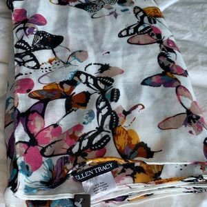 Ellen Tracy Butterfly Scarf